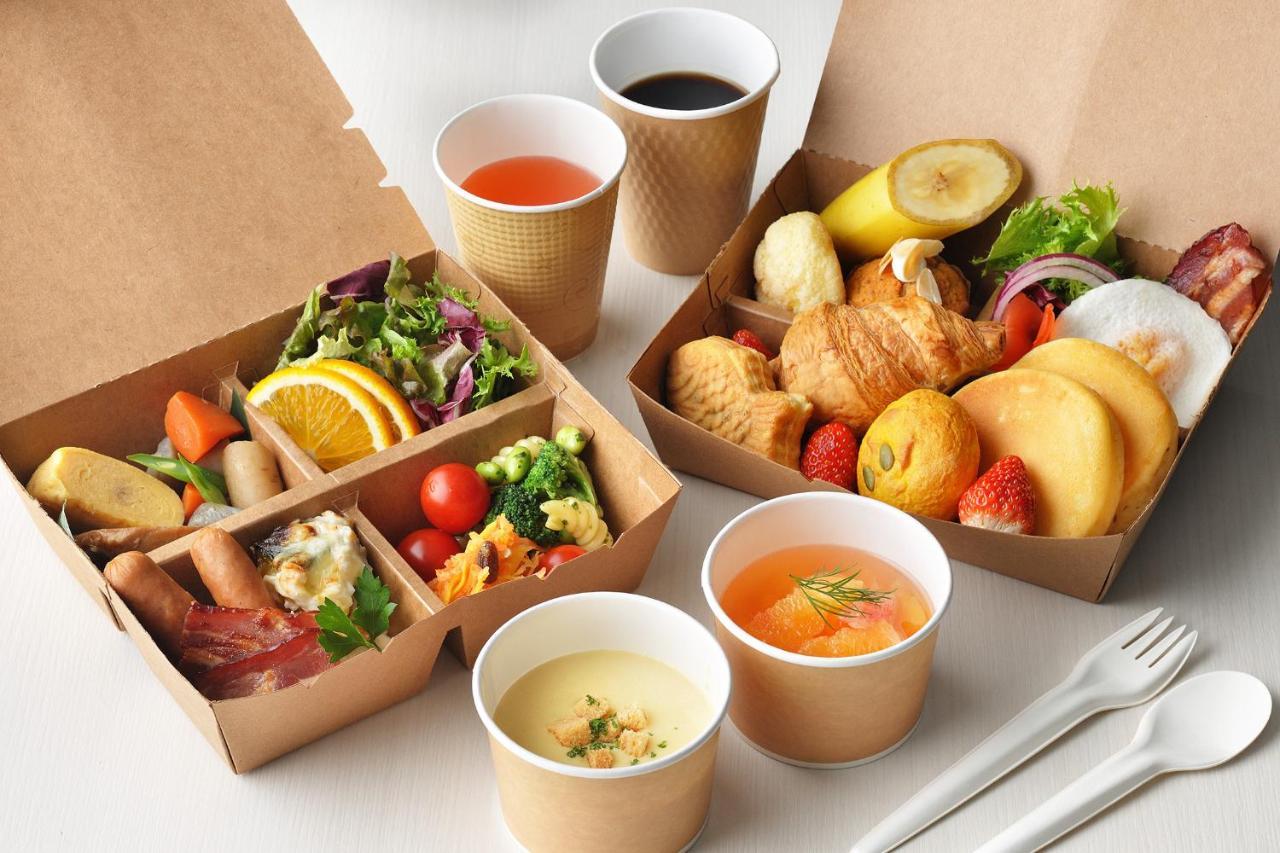 Omo Kansai Airport By Hoshino Resorts Izumisano Εξωτερικό φωτογραφία A selection of inflight meals