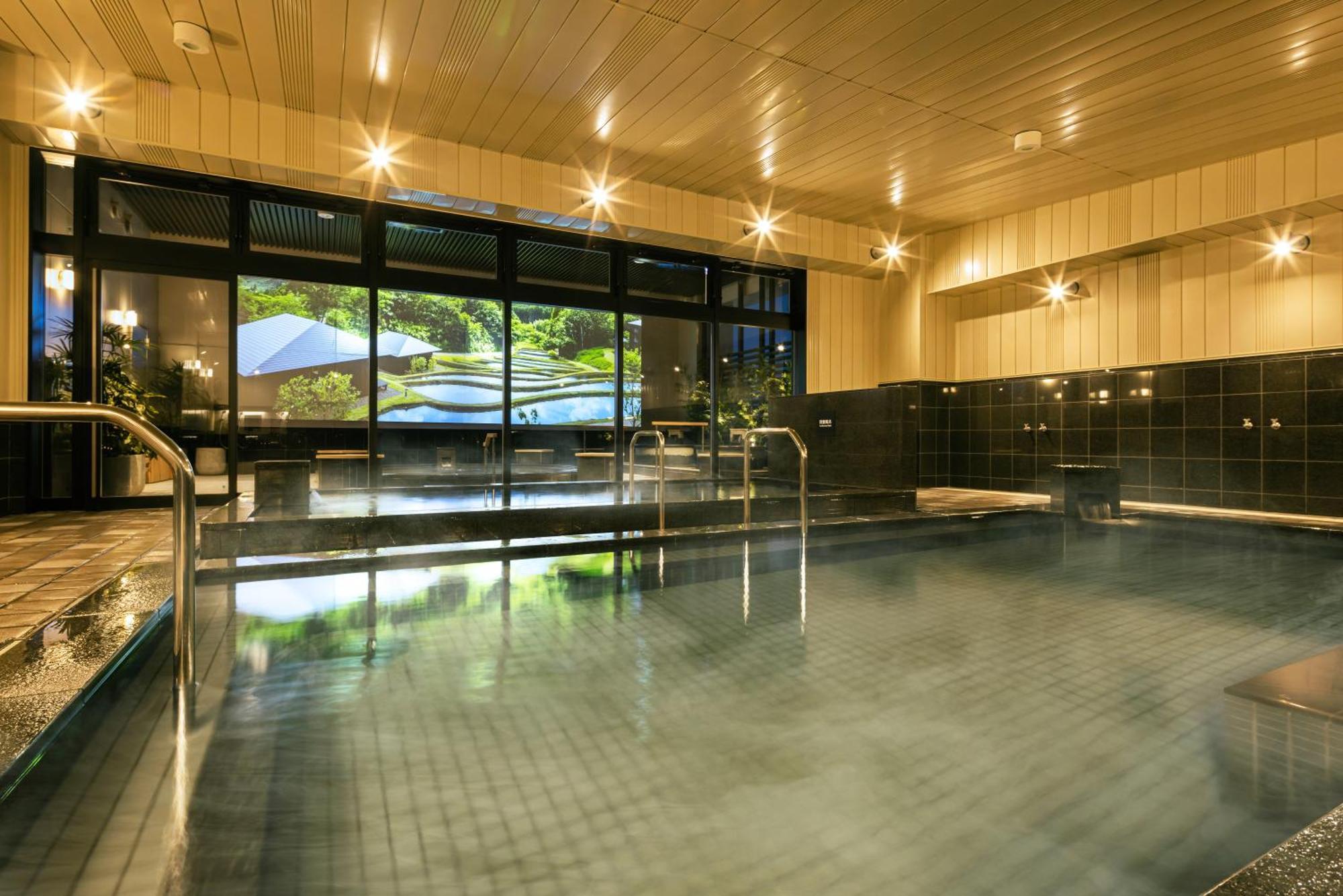 Omo Kansai Airport By Hoshino Resorts Izumisano Εξωτερικό φωτογραφία A modern onsen