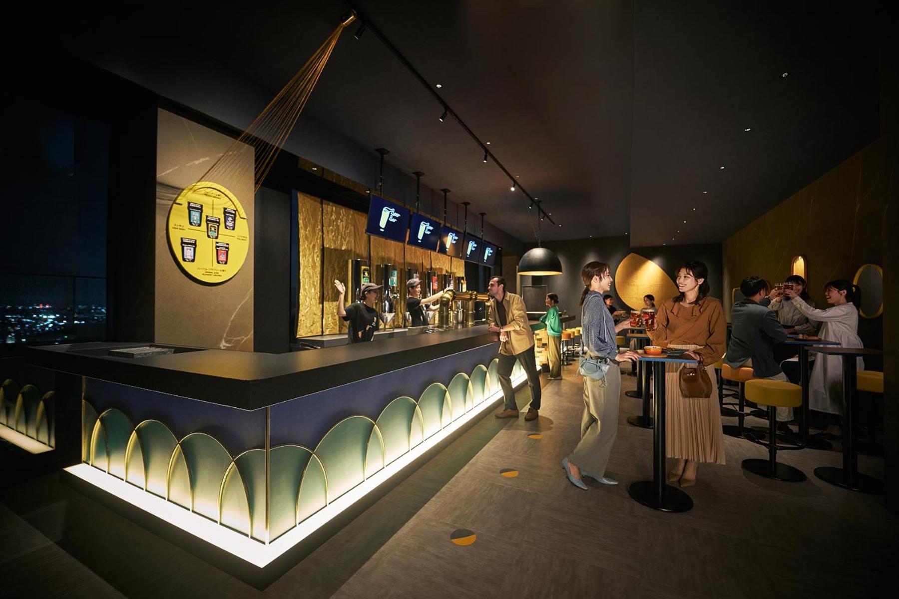 Omo Kansai Airport By Hoshino Resorts Izumisano Εξωτερικό φωτογραφία The bar at the 360° Sky Lounge